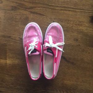 Pink Bedazzled Sperry’s